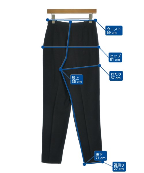 HERMES（エルメス）スラックス 黒 サイズ:40(M位) レディース/2200664313036