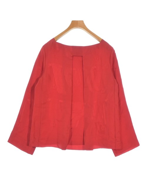 HERMES（エルメス）ブラウス 赤 サイズ:38(S位) レディース/2200664677015