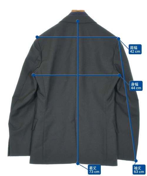 HERMES（エルメス）カジュアルジャケット グレー サイズ:46(M位) メンズ/2200664898069