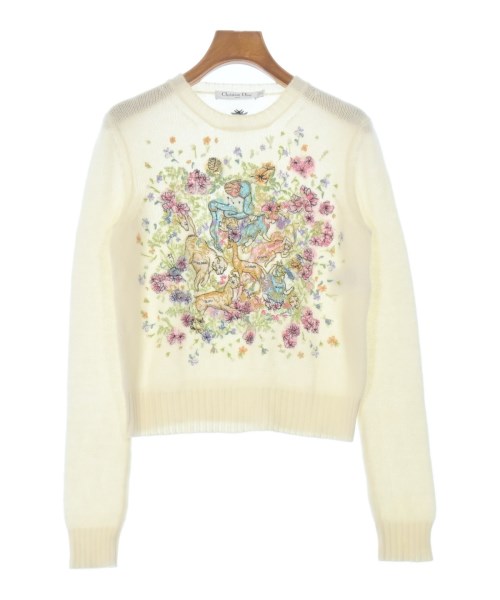 Christian Dior(クリスチャンディオール)ニット・セーター 白 サイズ:40(M位)/2200664898120