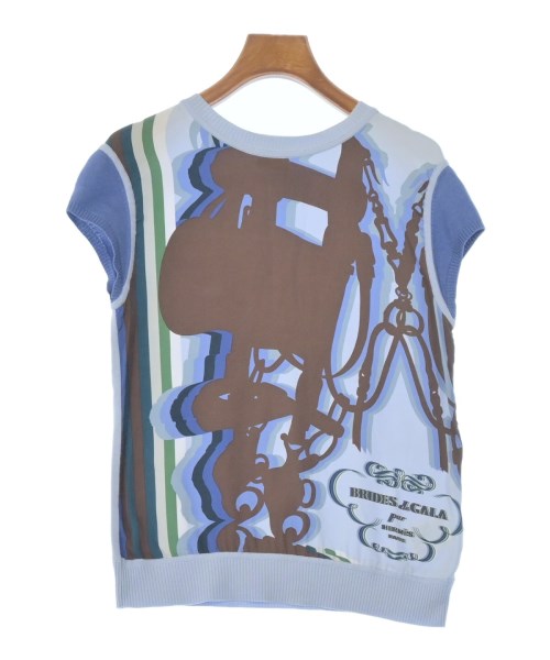 HERMES(エルメス)ニット・セーター 青 サイズ:36(XS位)/2200664898304