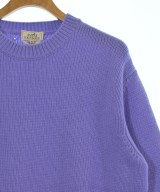 HERMES（エルメス）ニット・セーター 紫 サイズ:XL メンズ/2200664899028