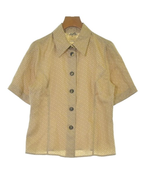 HERMES(エルメス)カジュアルシャツ ベージュ サイズ:38(S位)/2200664977078