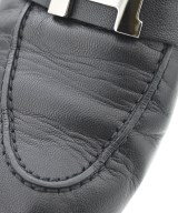 HERMES（エルメス）ドレスシューズ/ローファー 黒 サイズ:EU37 1/2(24cm位) レディース/2200664977085