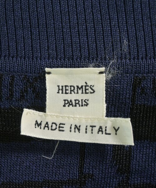 HERMES（エルメス）ベスト 紺 サイズ:44(L位) レディース/2200665108013