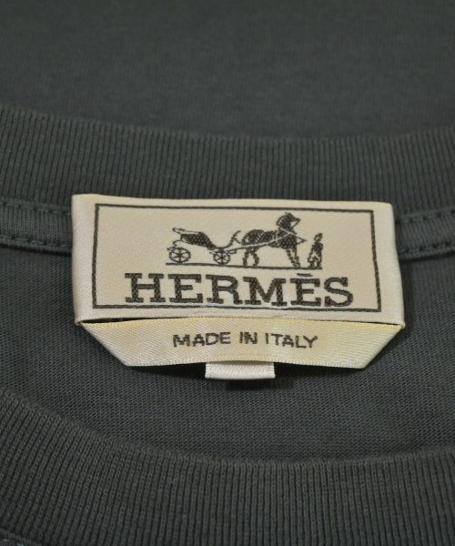 HERMES（エルメス）Tシャツ・カットソー グレー サイズ:XL メンズ/2200665108037