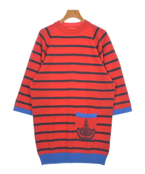 HERMES(エルメス)ニット・セーター 赤 サイズ:34(XL位)/2200665108068