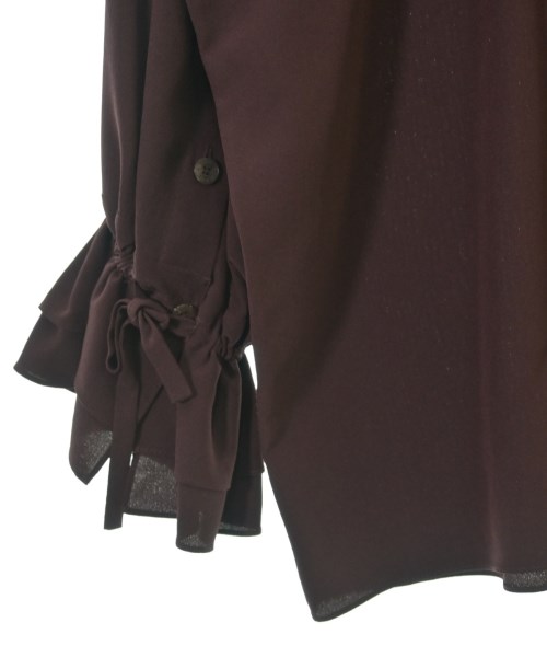 HERMES（エルメス）ブラウス 赤 サイズ:34(XXS位) レディース/2200665174117