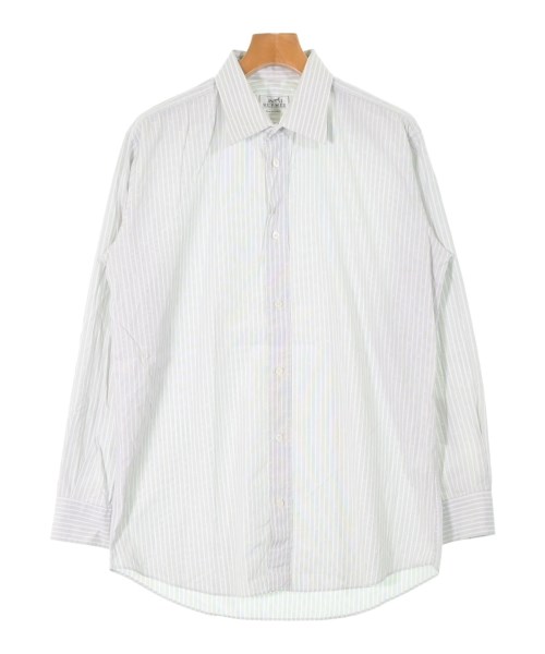 HERMES(エルメス)カジュアルシャツ グレー サイズ:16 1/2(XL位)/2200665310010
