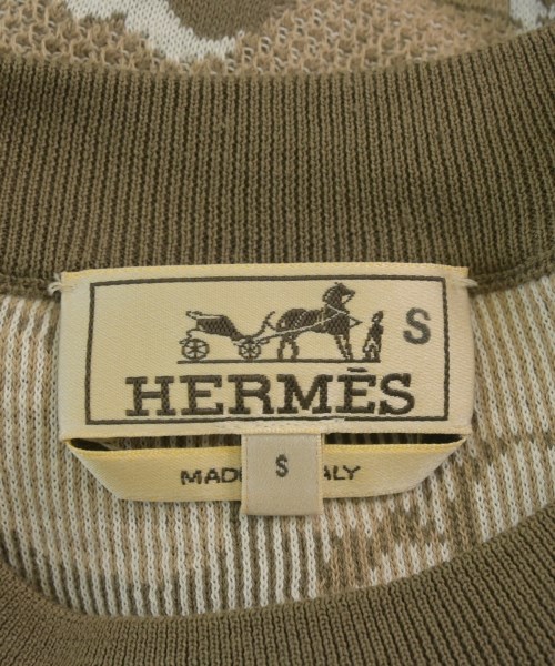 HERMES（エルメス）ニット・セーター 茶 サイズ:S メンズ/2200665606014