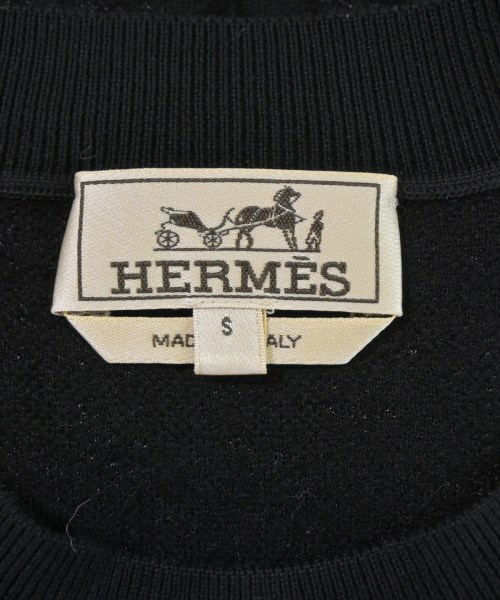 HERMES（エルメス）ニット・セーター 黒 サイズ:S メンズ/2200665606021