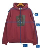 HERMES（エルメス）パーカー 赤 サイズ:XXL メンズ/2200662184065