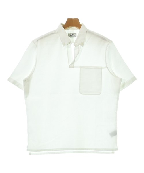 HERMES(エルメス)カジュアルシャツ 白 サイズ:42(XL位)/2200666476029