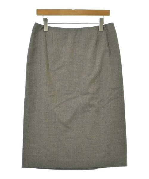 HERMES（エルメス）ひざ丈スカート グレー サイズ:42(M位) レディース/2200667011106