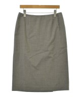 HERMES（エルメス）ひざ丈スカート グレー サイズ:42(M位) レディース/2200667011106