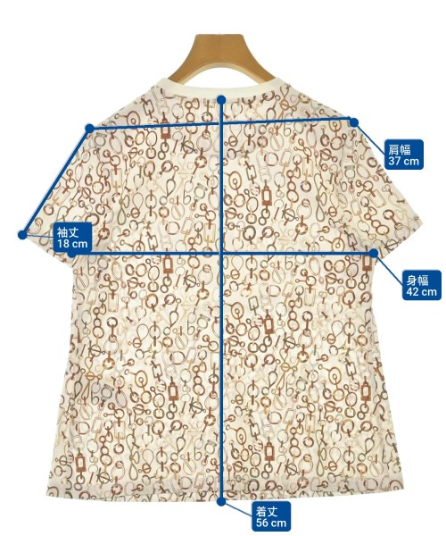 HERMES（エルメス）Tシャツ・カットソー 白 サイズ:36(XS位) レディース/2200667631052
