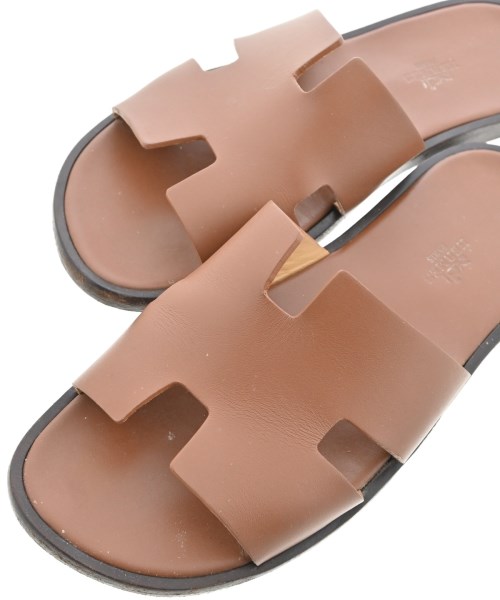 HERMES（エルメス）サンダル 茶 サイズ:EU41(26cm位) メンズ/2200667703131