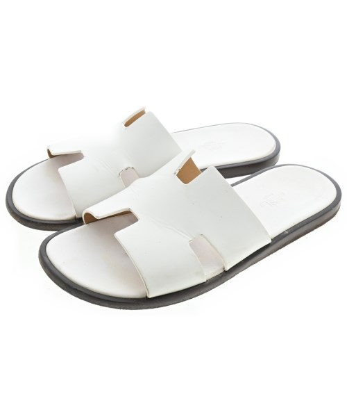 HERMES(エルメス)サンダル 白 サイズ:EU41(26cm位)/2200667703148