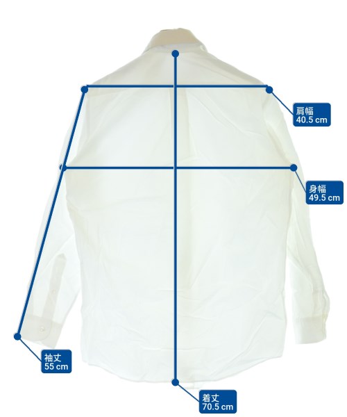 HERMES（エルメス）カジュアルシャツ 白 サイズ:36(XS位) レディース/2200663782338