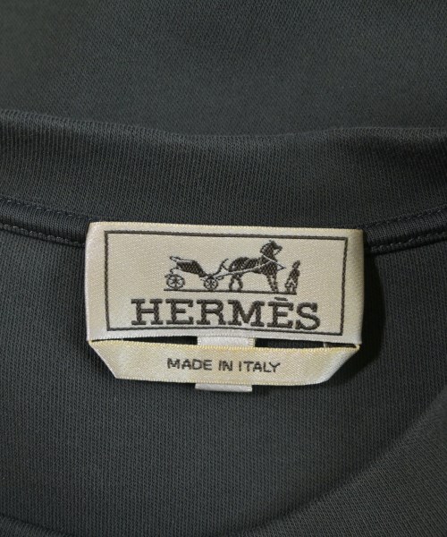HERMES（エルメス）Tシャツ・カットソー グレー サイズ:S メンズ/2200667878051