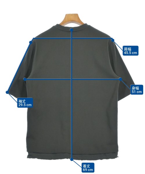 HERMES（エルメス）Tシャツ・カットソー グレー サイズ:S メンズ/2200667878051