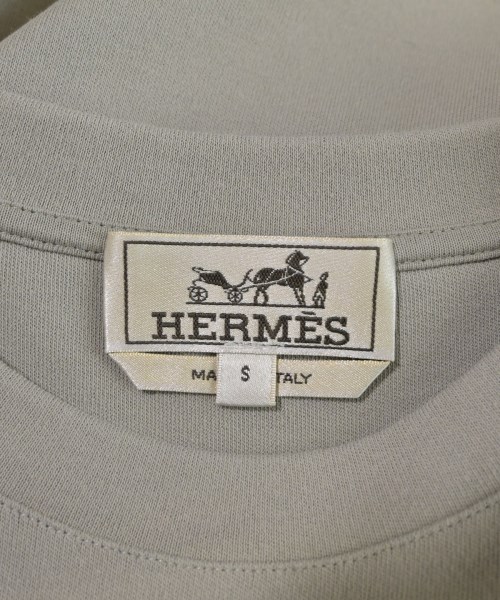 HERMES（エルメス）Tシャツ・カットソー グレー サイズ:S メンズ/2200667878068
