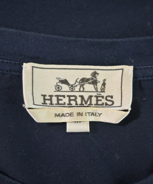 HERMES（エルメス）Tシャツ・カットソー 紺 サイズ:M メンズ/2200668843010