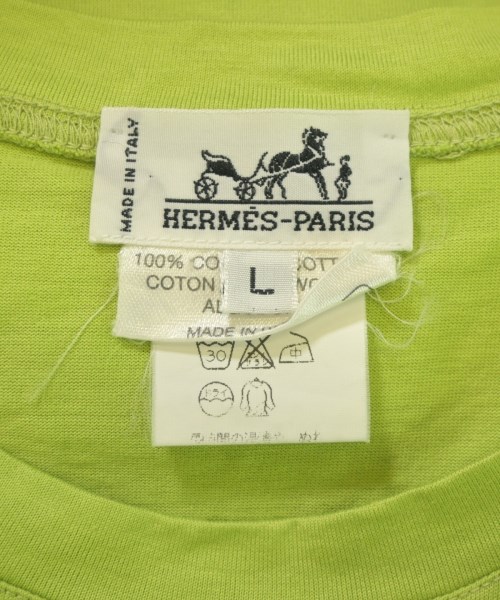 HERMES（エルメス）Tシャツ・カットソー 緑 サイズ:L レディース/2200669101027