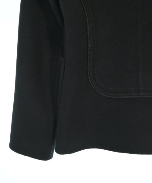 HERMES（エルメス）テーラードジャケット 黒 サイズ:34(XXS位) レディース/2200663725021