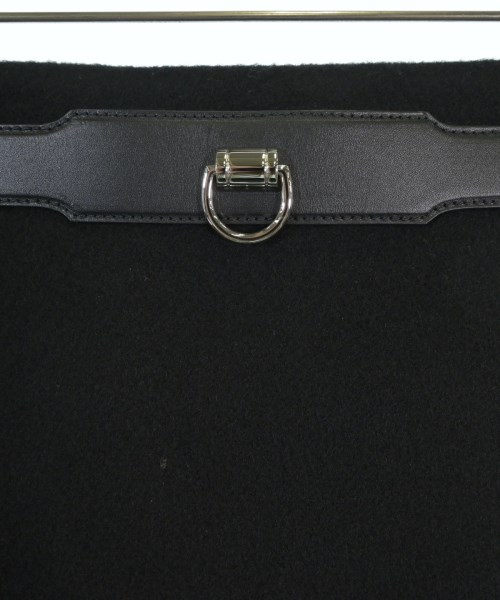 HERMES（エルメス）ひざ丈スカート 黒 サイズ:34(XXS位) レディース/2200663725038