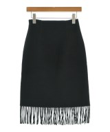 HERMES（エルメス）ひざ丈スカート 黒 サイズ:34(XXS位) レディース/2200663725038