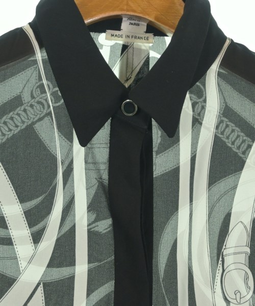 HERMES（エルメス）ブラウス 黒 サイズ:F レディース/2200663725052