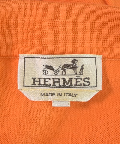 HERMES（エルメス）ポロシャツ オレンジ サイズ:M メンズ/2200669933086
