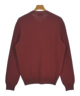 HERMES（エルメス）ニット・セーター 赤 サイズ:S メンズ/2200670396016