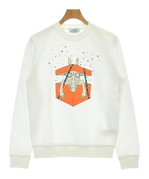 HERMES(エルメス)スウェット 白 サイズ:XS/2200670590018