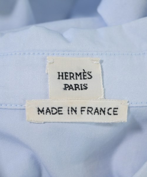 HERMES（エルメス）シャツワンピース 青 サイズ:36(XS位) レディース/2200670590025