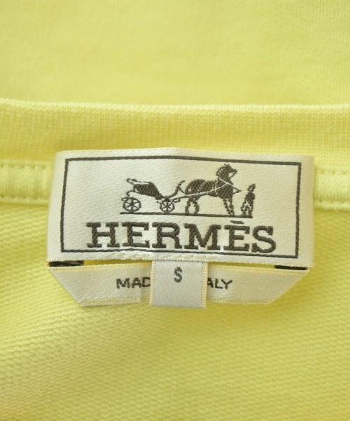 HERMES（エルメス）Tシャツ・カットソー 黄 サイズ:S メンズ/2200670590032