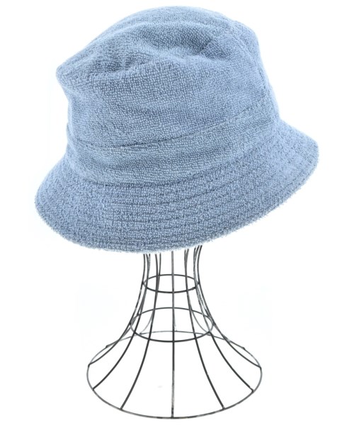 HERMES（エルメス）ハット 青 サイズ:- レディース/2200670590049