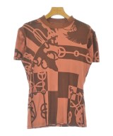 HERMES（エルメス）Tシャツ・カットソー 茶 サイズ:38(S位) レディース/2200670590056