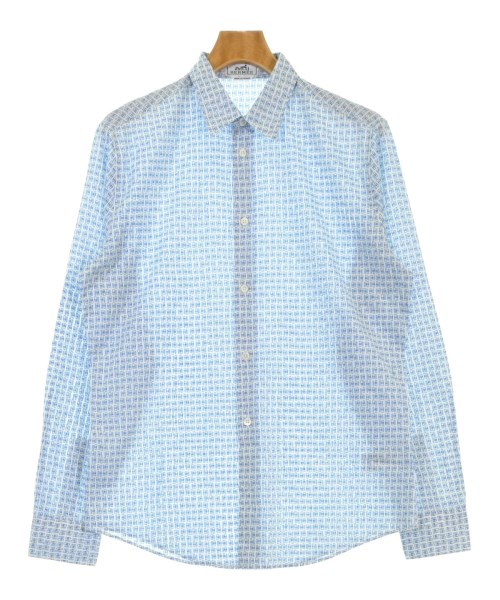 HERMES(エルメス)カジュアルシャツ 青 サイズ:40(L位)/2200670590087