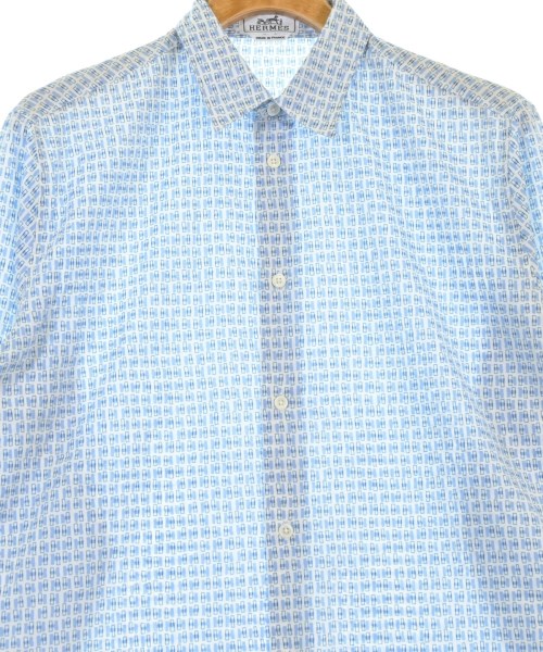 HERMES（エルメス）カジュアルシャツ 青 サイズ:40(L位) メンズ/2200670590087