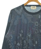 HERMES（エルメス）ニット・セーター 紺 サイズ:L メンズ/2200670590094