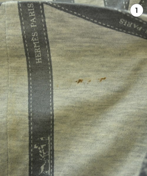 HERMES（エルメス）Tシャツ・カットソー グレー サイズ:XL レディース/2200671122072