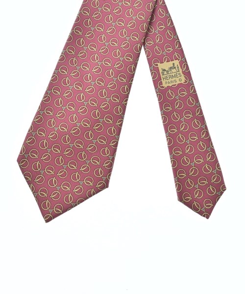 HERMES（エルメス）ネクタイ 赤 サイズ:- メンズ/2200671273118