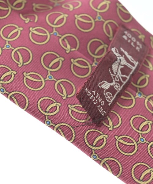 HERMES（エルメス）ネクタイ 赤 サイズ:- メンズ/2200671273118