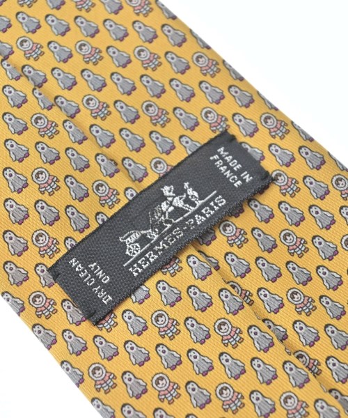 HERMES（エルメス）ネクタイ 黄 サイズ:- メンズ/2200672266072