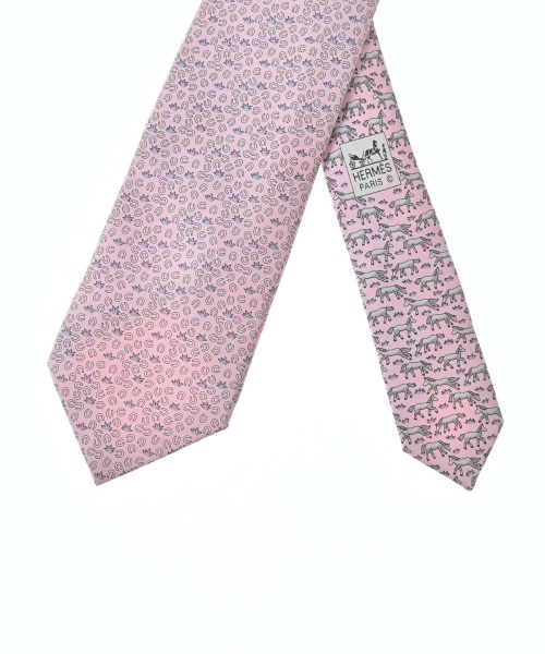 HERMES（エルメス）ネクタイ ピンク サイズ:- メンズ/2200672266126