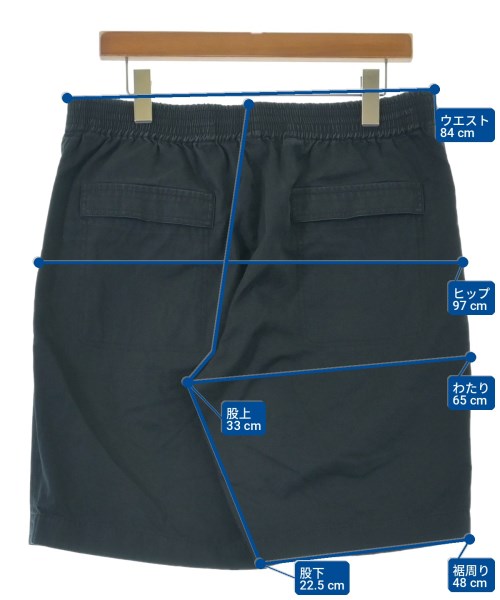 HERMES（エルメス）ショートパンツ 紺 サイズ:44(S位) メンズ/2200729615020