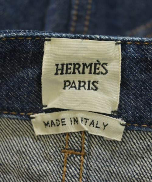 HERMES（エルメス）ミニスカート 紺 サイズ:38(S位) レディース/2200729615068
