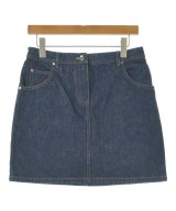 HERMES（エルメス）ミニスカート 紺 サイズ:38(S位) レディース/2200729615068